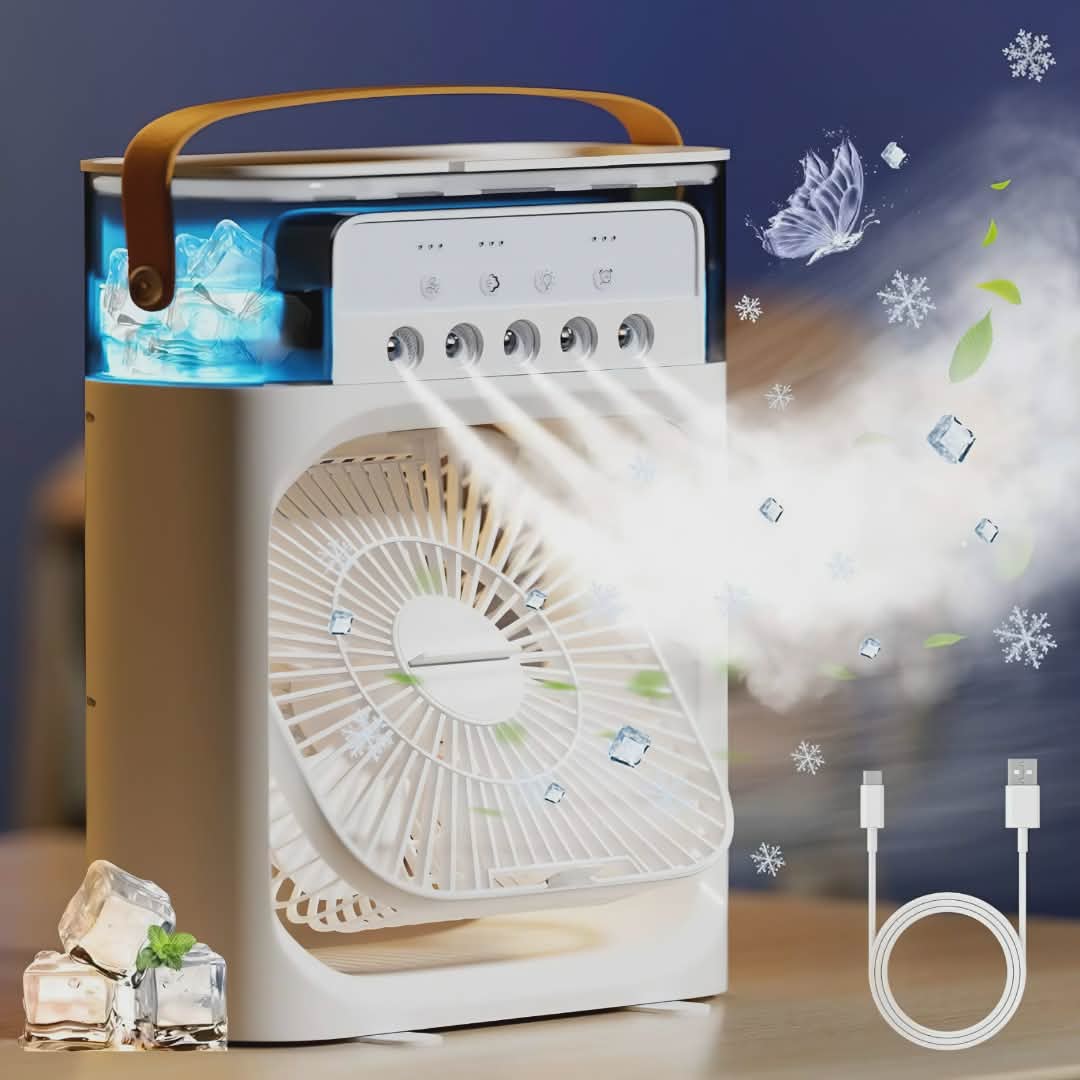 Messenger_creation_035DB2DD-4424-4D51-B0C6-017A13481BA6 Air Cooler Fan With Mist - Image 1