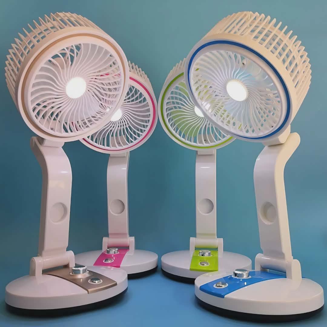 Messenger_creation_CBE3905B-056F-4A02-9F89-B6D8CF311DB5 LR Adjustable Rechargeable Folding Fan With LED Light - Image 1